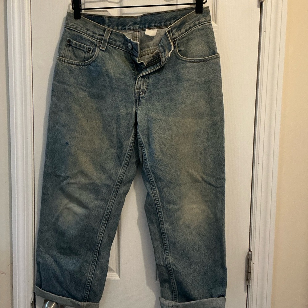 Vintage Classic Blue Denim Jeans - Picture 1 of 8